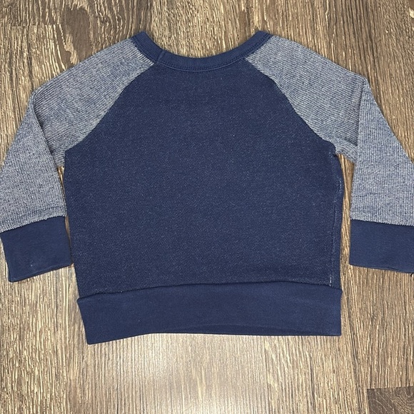 Kids Navy and Gray Sweatshirt and Jogger Set size 18 months - Picture 4 of 11